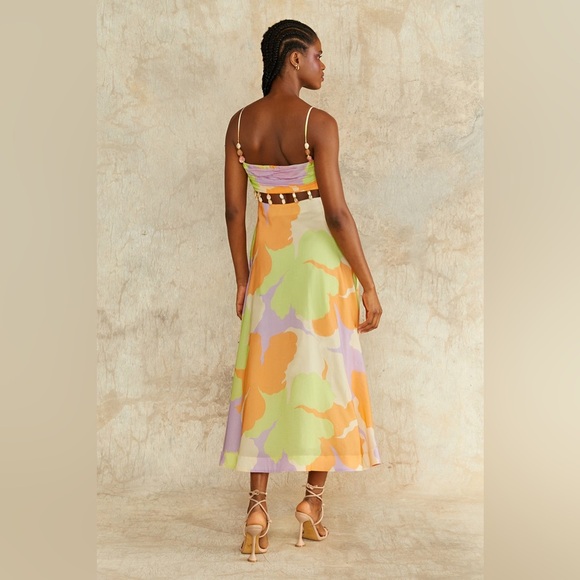 Georgie Beaded Waist Midi Dress
AMUR - Picture 3 of 9